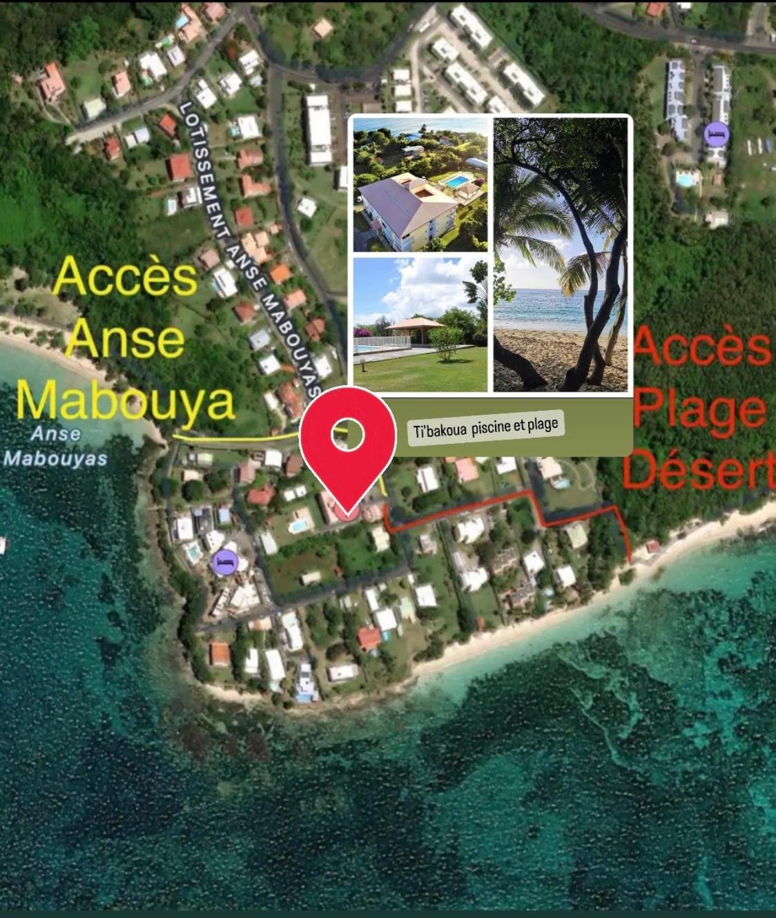 Ti'Bakoua A Sainte-Luce Plage Et Piscine Exterior photo
